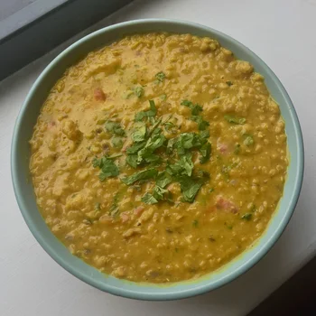 Coconut masoor dal